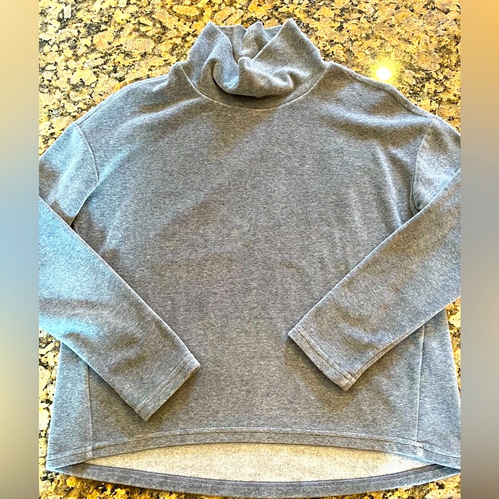 Banana Republic velour cotton blend sweatshirt